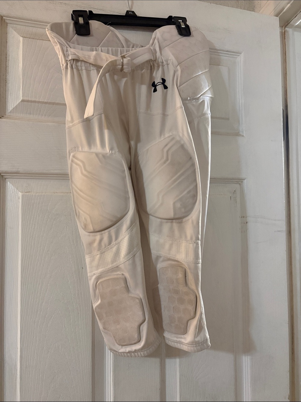 Under Armour White Padded Youth Football Pants